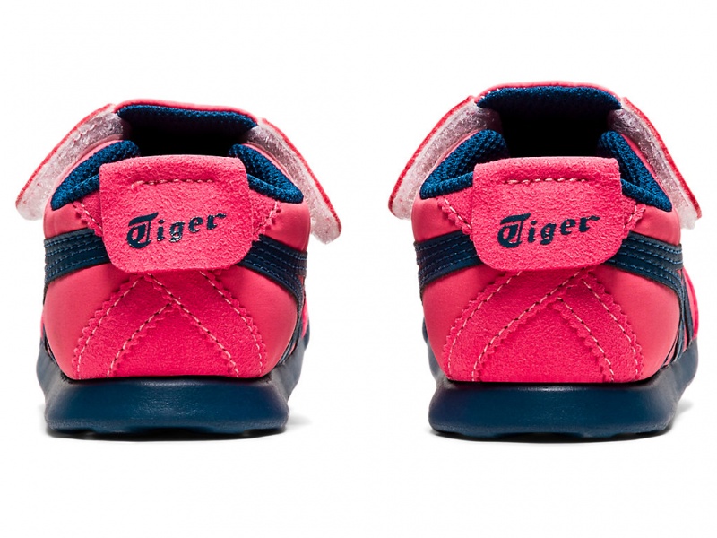 Onitsuka Tiger Mexico 66 Schuhe Kinder Rosa Blau | VJ1805273