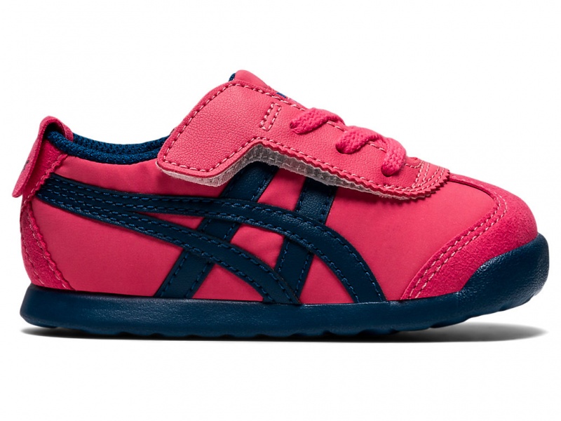 Onitsuka Tiger Mexico 66 Schuhe Kinder Rosa Blau | VJ1805273