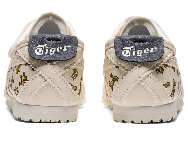 Onitsuka Tiger Mexico 66 Schuhe Kinder Weiß Weiß | EN1630782