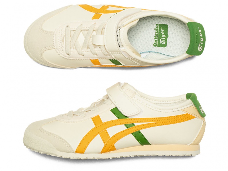 Onitsuka Tiger Mexico 66 Schuhe Kinder Weiß | QO9803654