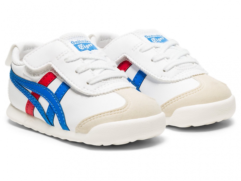 Onitsuka Tiger Mexico 66 Schuhe Kinder Weiß Blau | GT6153289