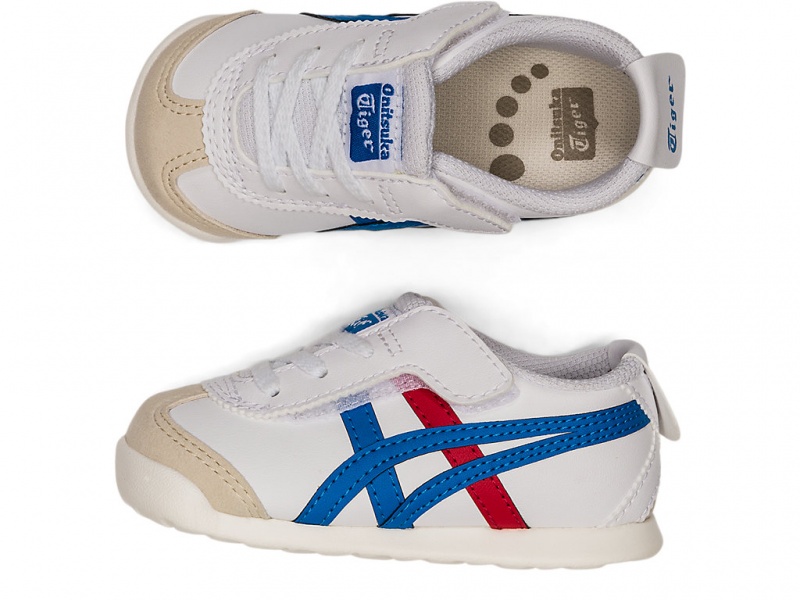 Onitsuka Tiger Mexico 66 Schuhe Kinder Weiß Blau | GT6153289