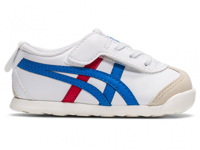 Onitsuka Tiger Mexico 66 Schuhe Kinder Weiß Blau | GT6153289