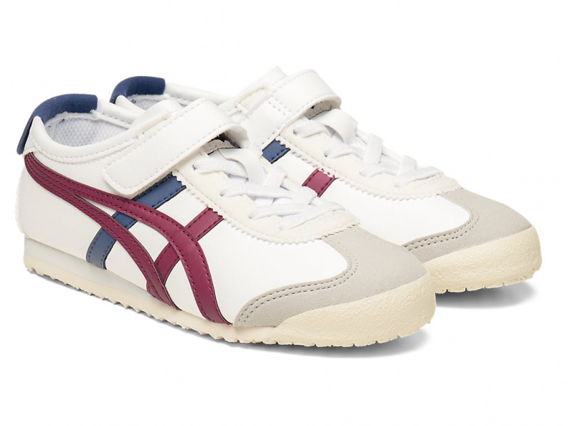 Onitsuka Tiger Mexico 66 Schuhe Kinder Weiß | ZQ2536798