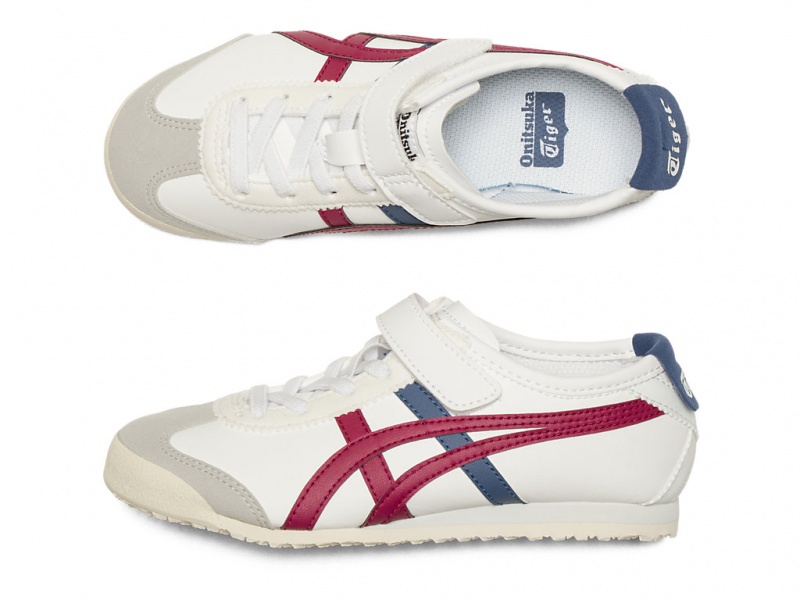 Onitsuka Tiger Mexico 66 Schuhe Kinder Weiß | ZQ2536798