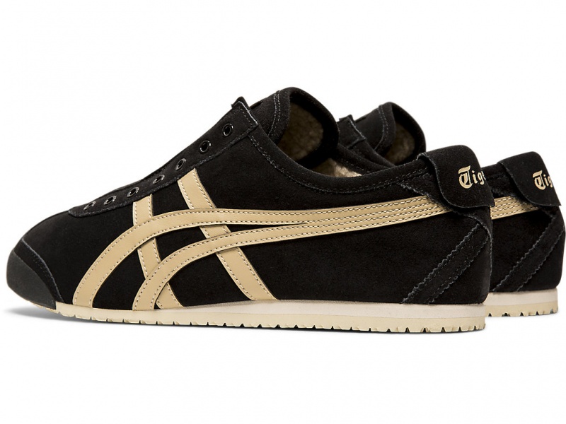 Onitsuka Tiger Mexico 66 Slip On Schuhe Damen Schwarz | AC7925136