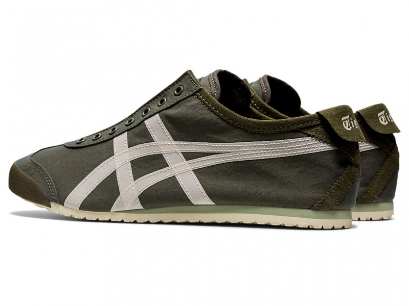 Onitsuka Tiger Mexico 66 Slip On Schuhe Herren Grün | GB4238165