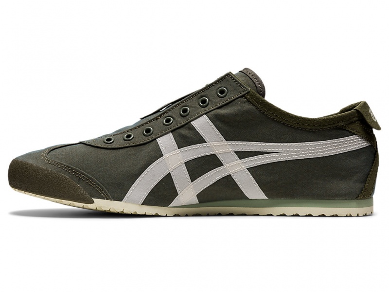 Onitsuka Tiger Mexico 66 Slip On Schuhe Herren Grün | GB4238165