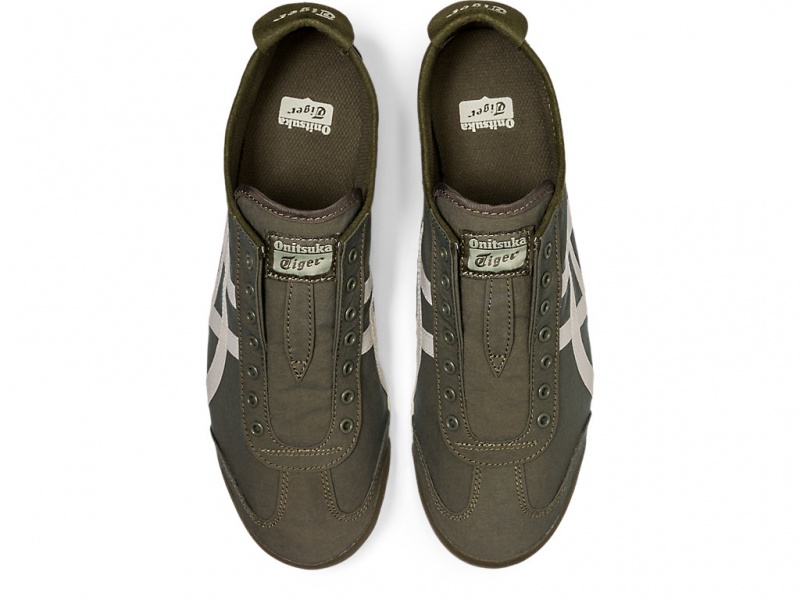 Onitsuka Tiger Mexico 66 Slip On Schuhe Herren Grün | GB4238165