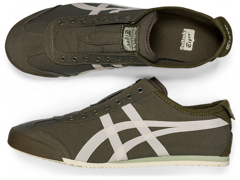 Onitsuka Tiger Mexico 66 Slip On Schuhe Herren Grün | GB4238165