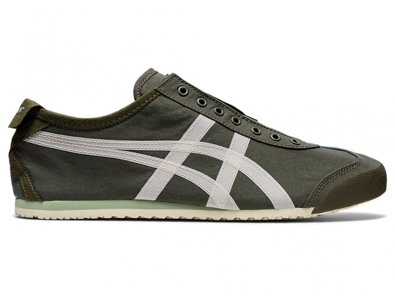 Onitsuka Tiger Mexico 66 Slip On Schuhe Herren Grün | GB4238165