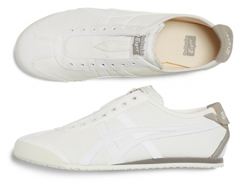 Onitsuka Tiger Mexico 66 Slip On Schuhe Herren Weiß Weiß | XB7459036