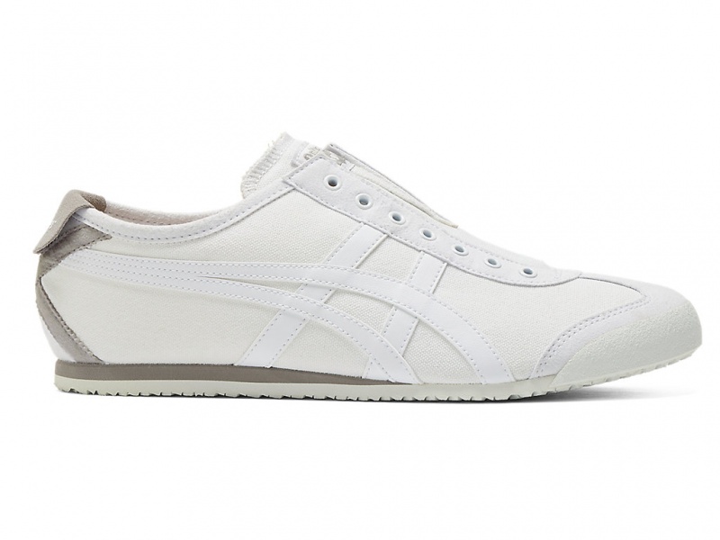 Onitsuka Tiger Mexico 66 Slip On Schuhe Herren Weiß Weiß | XB7459036