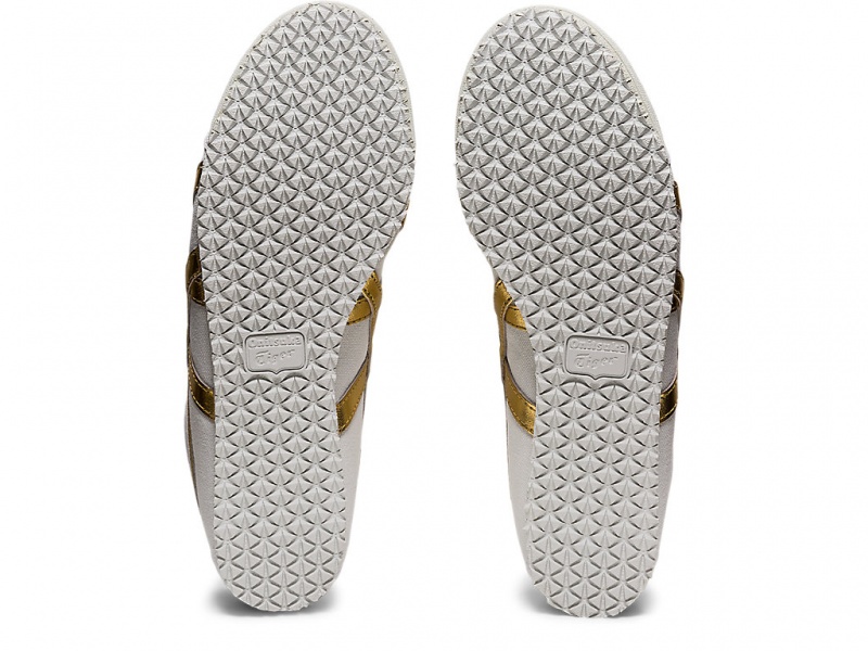 Onitsuka Tiger Mexico 66 Slip On Schuhe Herren Weiß Gold | EO0426197