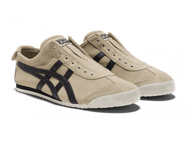 Onitsuka Tiger Mexico 66 Slip On Schuhe Damen Schwarz | AE2915376