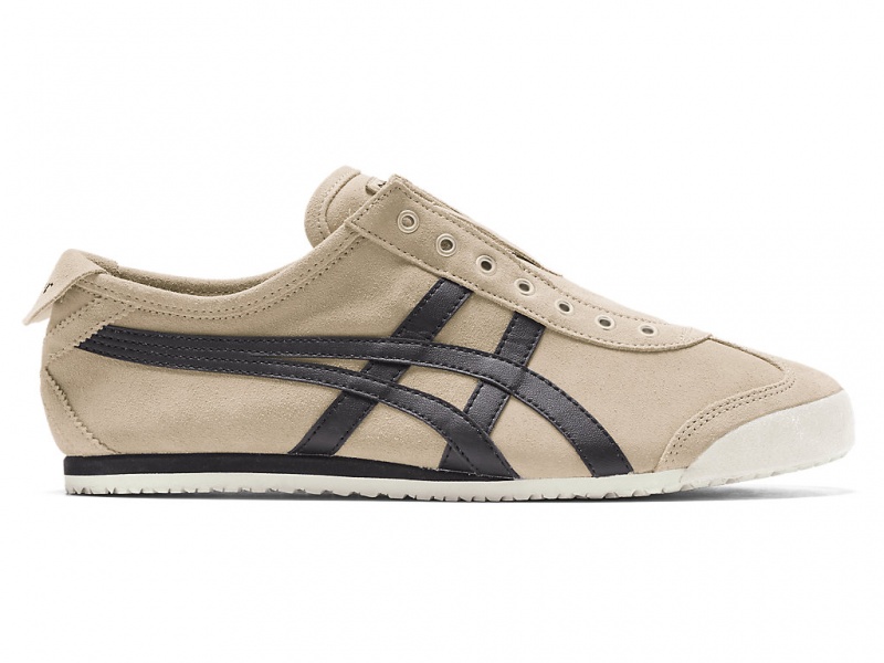 Onitsuka Tiger Mexico 66 Slip On Schuhe Damen Schwarz | AE2915376