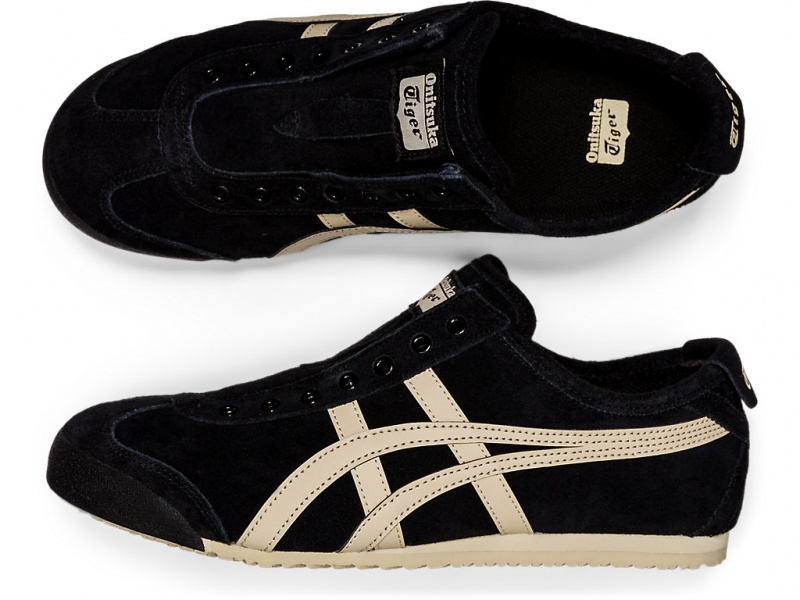 Onitsuka Tiger Mexico 66 Slip On Schuhe Herren Schwarz | LI2831764