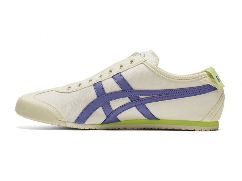 Onitsuka Tiger Mexico 66 Slip On Schuhe Herren Weiß Blau | ZR7439568