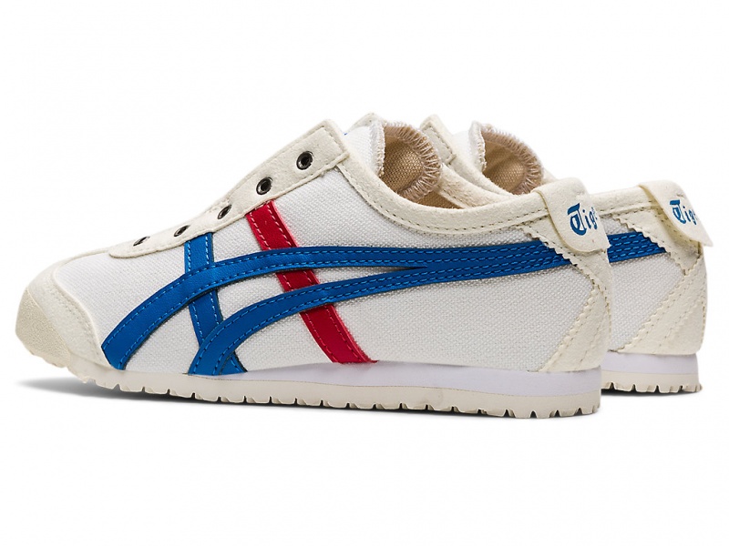 Onitsuka Tiger Mexico 66 Slip On Slip On Kinder Weiß Blau | UX2403159