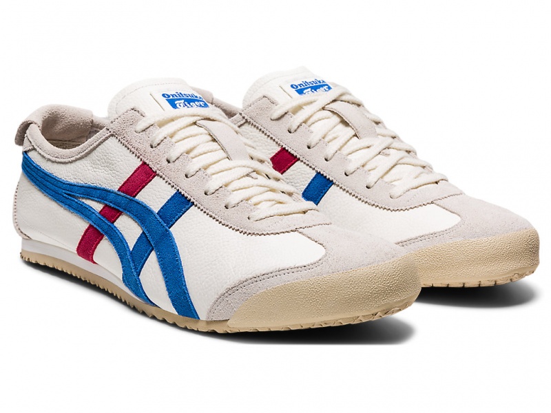 Onitsuka Tiger Mexico 66 Vin Schuhe Herren Weiß Blau | MO4635928