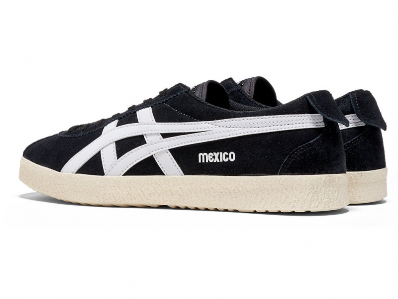 Onitsuka Tiger Mexico Delegation Schuhe Herren Schwarz Weiß | AO5690431