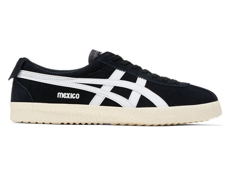 Onitsuka Tiger Mexico Delegation Schuhe Herren Schwarz Weiß | AO5690431