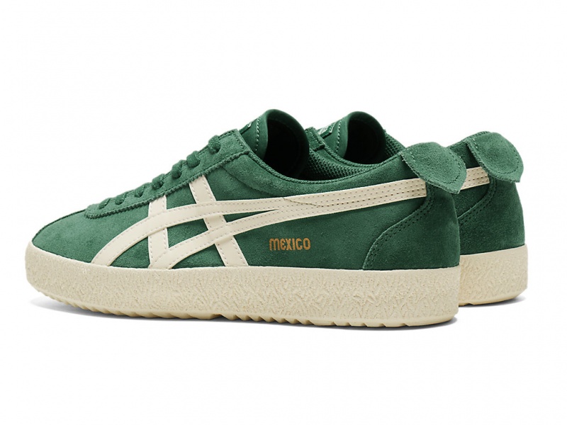 Onitsuka Tiger Mexico Delegation Schuhe Herren Grün Weiß | ZH5306124