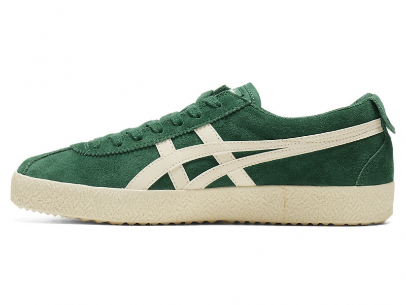 Onitsuka Tiger Mexico Delegation Schuhe Herren Grün Weiß | ZH5306124