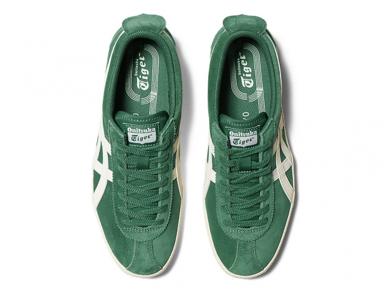 Onitsuka Tiger Mexico Delegation Schuhe Herren Grün Weiß | ZH5306124