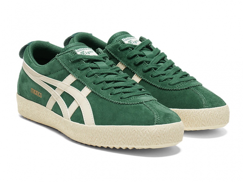 Onitsuka Tiger Mexico Delegation Schuhe Damen Grün Weiß | VS2753014