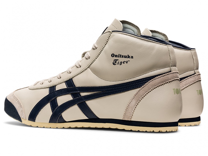 Onitsuka Tiger Mexico Mid-Runner Schuhe Damen Birch / Indian Ink | AB3169058