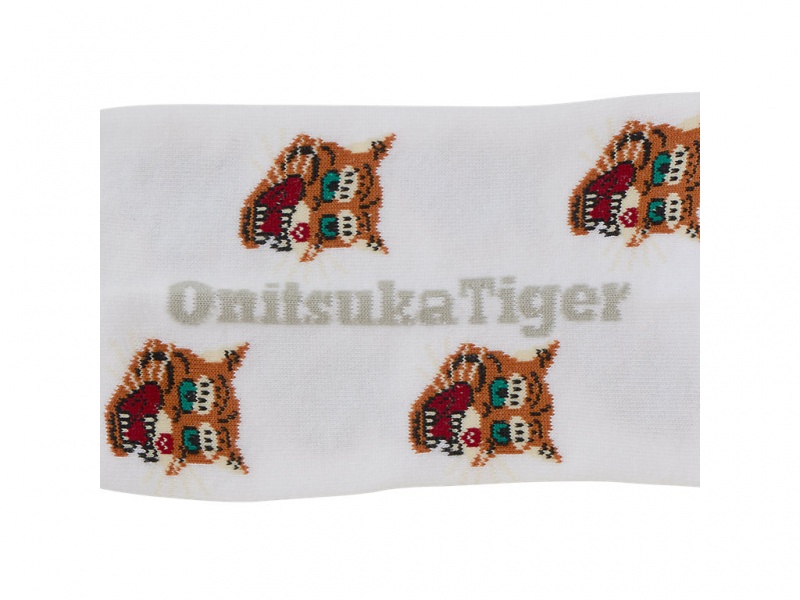 Onitsuka Tiger Middle Socks Accessoires Damen Weiß | RK0376849