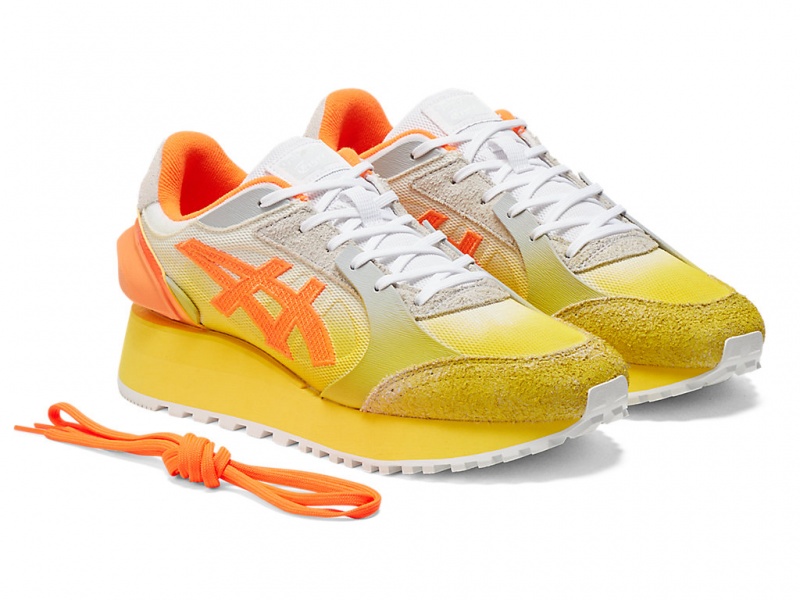 Onitsuka Tiger Moage Co Schuhe Damen Weiß Grau | DQ2318056