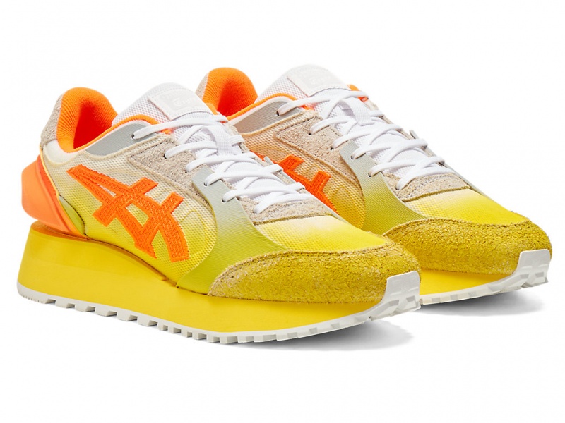 Onitsuka Tiger Moage Co Schuhe Damen Weiß Grau | DQ2318056