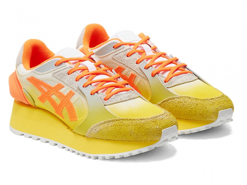 Onitsuka Tiger Moage Co Schuhe Damen Weiß Grau | DQ2318056