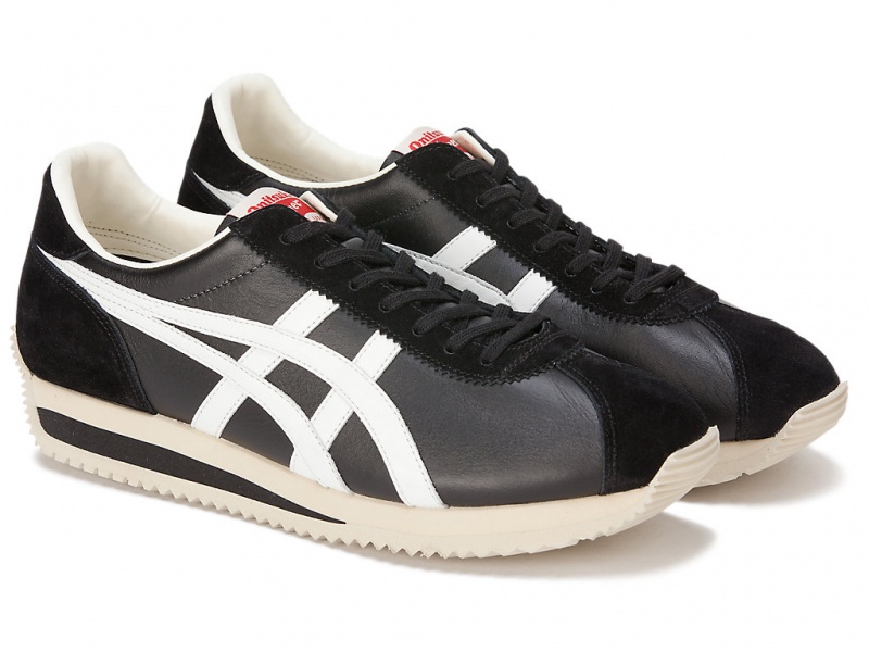 Onitsuka Tiger Moal 77 Nm Schuhe Damen Schwarz Weiß | MU1586279