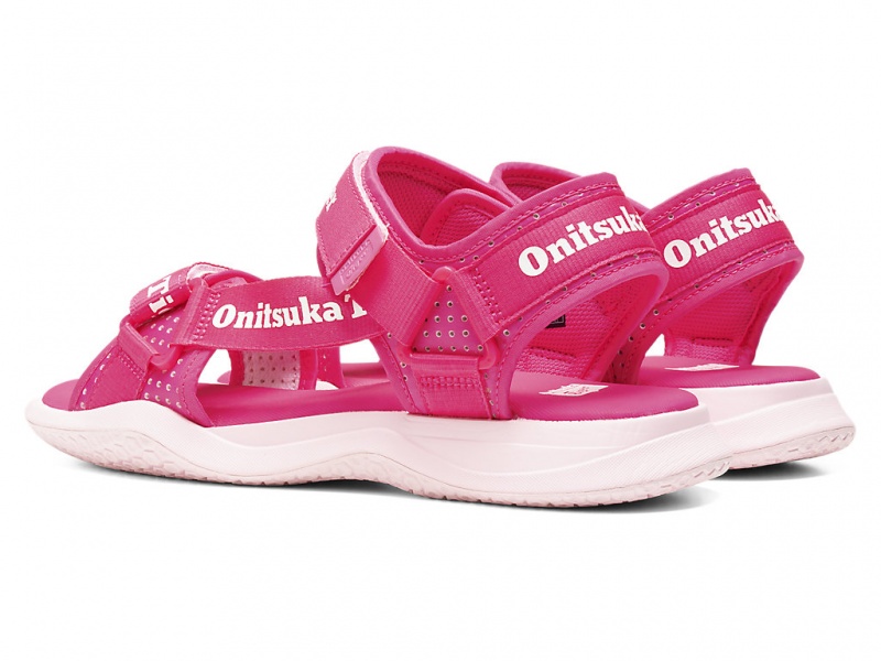 Onitsuka Tiger Ohbori Riemen Schuhe Damen Rosa Weiß | ZG8973145