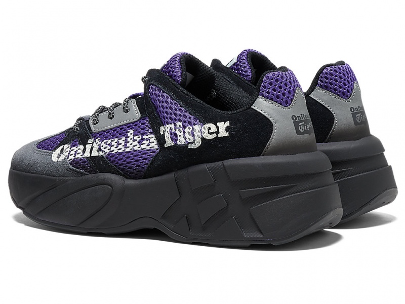 Onitsuka Tiger P-Trainer Schuhe Damen Lila Schwarz | NP7286495