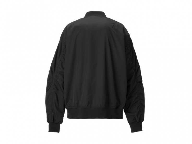 Onitsuka Tiger P Bomber Jacket Kleidung Herren Schwarz | KA8137495