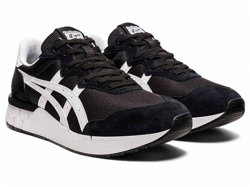 Onitsuka Tiger Rebilac Runner Schuhe Damen Schwarz Weiß | EC7504328