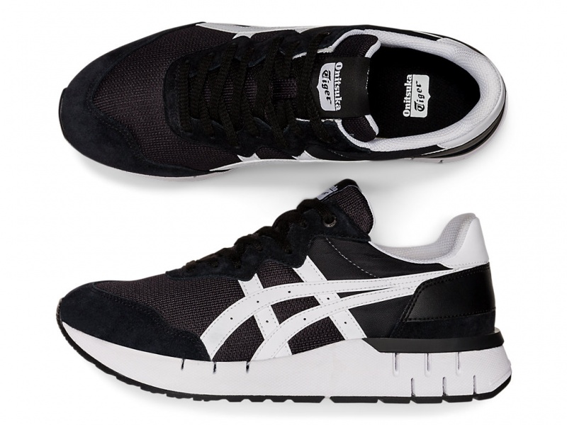 Onitsuka Tiger Rebilac Runner Schuhe Damen Schwarz Weiß | EC7504328