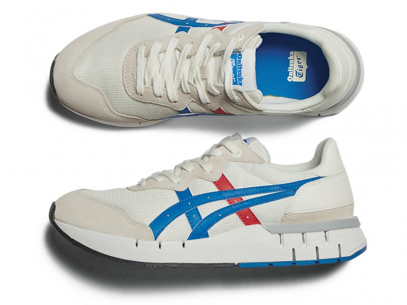 Onitsuka Tiger Rebilac Runner Schuhe Damen Weiß Blau | XP1983047