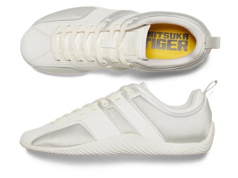 Onitsuka Tiger SCLAW PUFF Schuhe Damen White/Grey | JK3842517