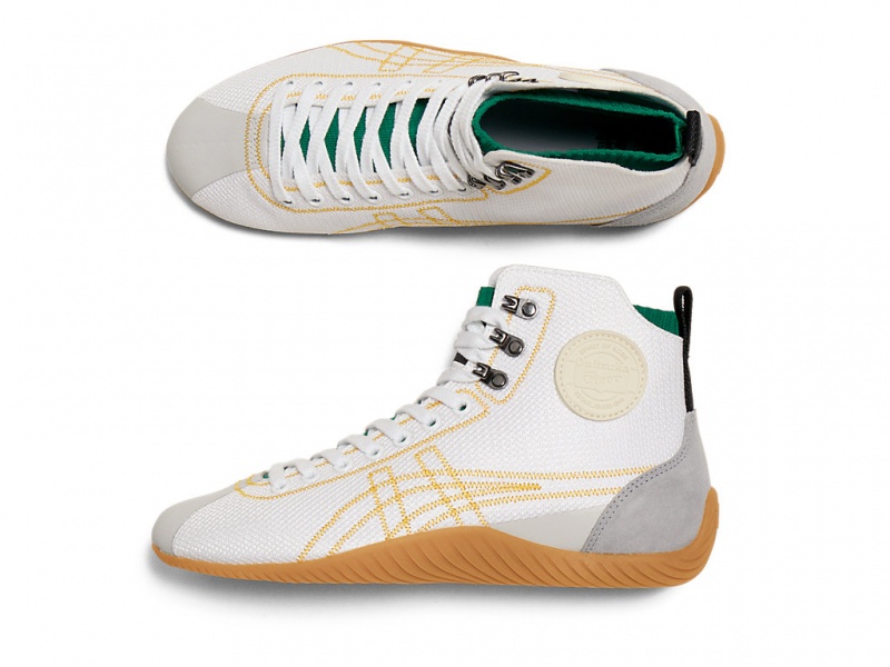 Onitsuka Tiger Sclaw Mt Schuhe Damen Weiß Gelb | ID0468721