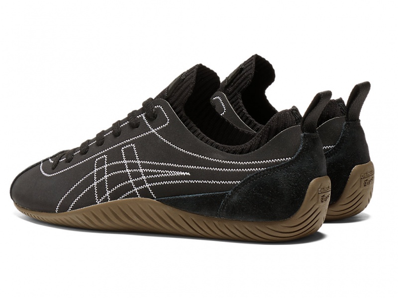 Onitsuka Tiger Sclaw Schuhe Damen Schwarz Weiß | AP3024659