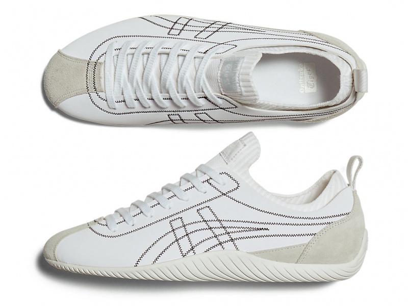 Onitsuka Tiger Sclaw Schuhe Damen Weiß Schwarz | XK5174263