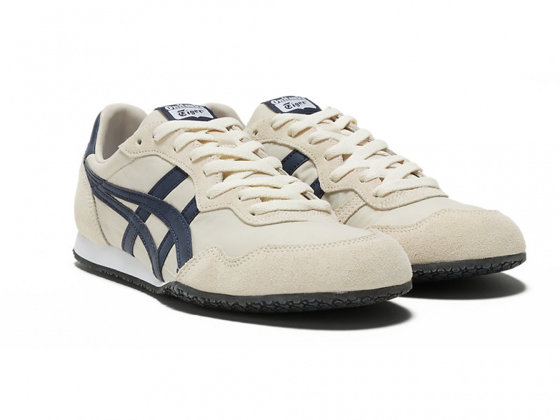 Onitsuka Tiger Serrano Schuhe Damen Birch / Peacoat | VK4258906