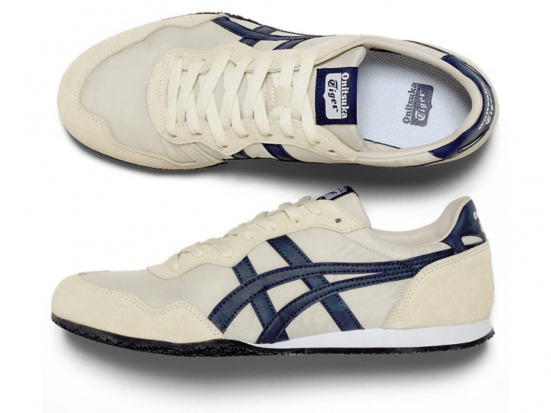 Onitsuka Tiger Serrano Schuhe Damen Birch / Peacoat | VK4258906