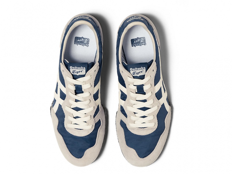 Onitsuka Tiger Serrano Schuhe Damen Blau Weiß | JL1524789