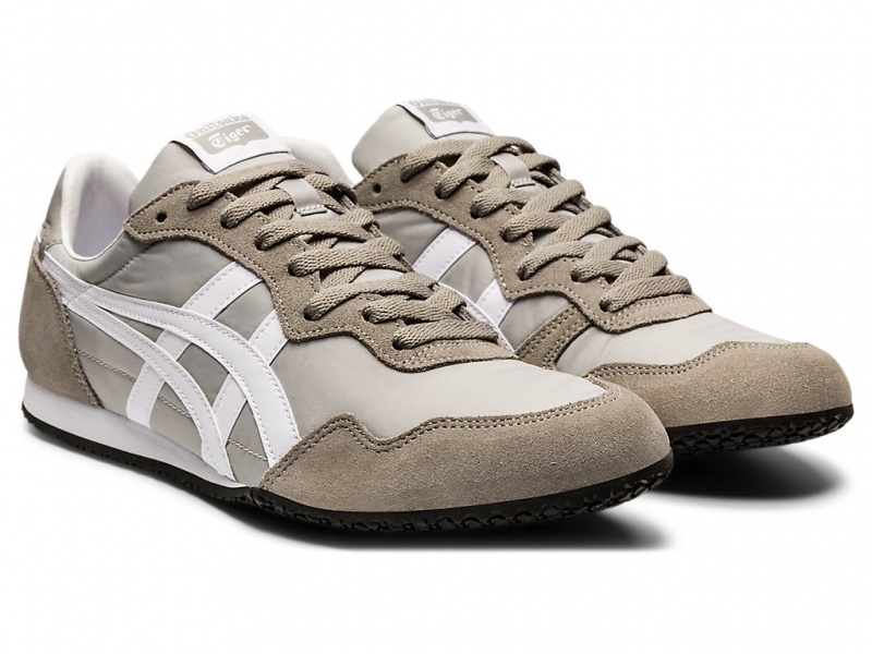 Onitsuka Tiger Serrano Schuhe Damen Grau Weiß | OA8137096